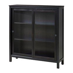 Velka drevena masivna vitrina / skrina Hemnes Ikea - 2