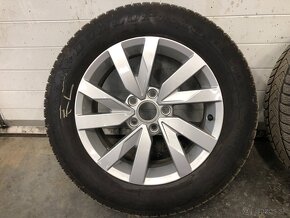 Predám orig. vw disky r16 + zimné pneu 215/60/r16 - 2