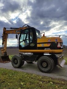 Kolesové rypadlo / bager JCB JS 145W - 2