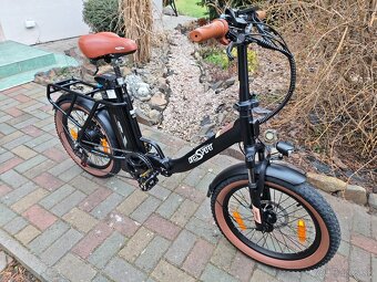 Mestský skladací ebike Onesport 20x3.0",350W,17Ah,25km/h,28 - 2