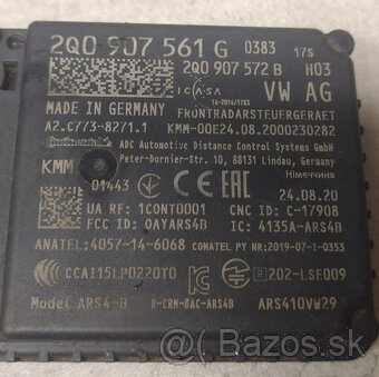 ACC radar VW 2Q0907561G - 2