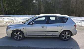 Mazda 3 1.6i, 77 kW, benzín, r. v. 2004 - 2