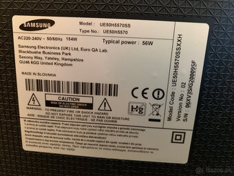 Predám smart televízor Samsung UE50H5570 - 2