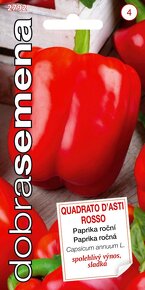 Paprika - semená - 2