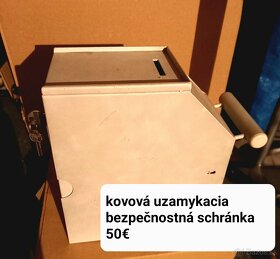 Pc  ,tlaciaren,prenosný trezor, pokladničný šuplík. - 2