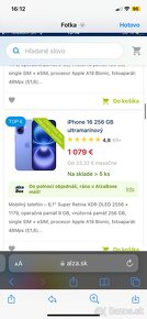 Predam uplne novy Iphone 16 256GB - 2