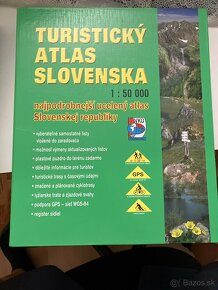 Predám turistický atlas Slovenska 1:50 000 - 2