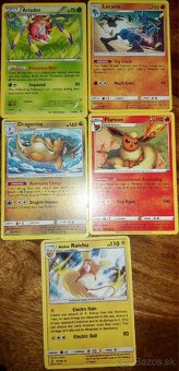 Pokémony-Ariados,Lucario,Dragonite,Flareon,alolan Raichu - 2