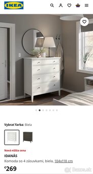 IKEA Idanäs Top stav - 2