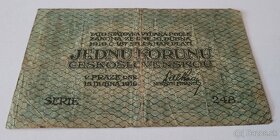 1 koruna 1919 seria 248 - 2