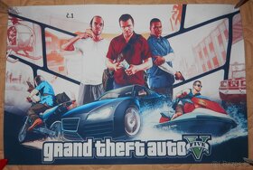 GTA plakát 30x44,5 cm - 2