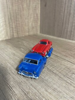 1:64 Mercedes-Benz 300 SL & Renntransporter (Norev) - 2