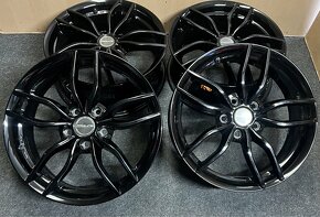 5x112 R17 ProLine ZX100 ET 45 čierne leskle - 2