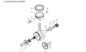 Kľuka DL901-450 cc 283 20301 00 CRANKSHAFT ASSY. - 2