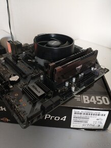 Predám AM4 B450m dosku + cpu + ram - 2