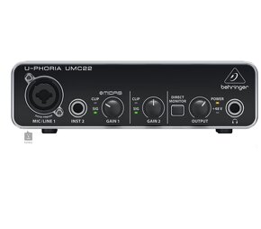 Zvuková karta Behringer UMC22 U-Phoria USB - 2