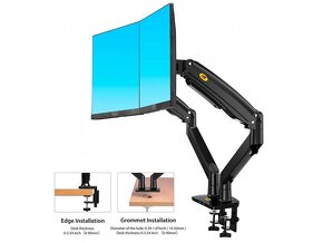 NB F195AB Stolný držiak pre dva monitory - 2