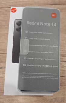 Xiaomi Redmi Note 13 8/256GB Ice Blue, nepoužívaný - 2