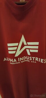 Predám pánske tričko Alpha Industries, veľkosť M. - 2