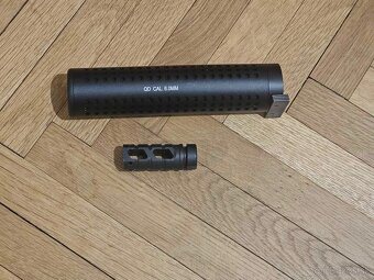 Airsoft ICS CQC Tlmic + Raider flash hider - 2