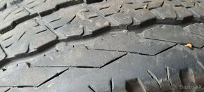 Predám 2ks jazdené letné 215/70r15C Bridgestone na dodávku - 2