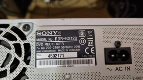 DVD rekorder SONY RDR-GX120 - 2