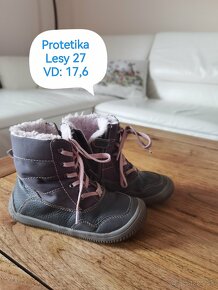 Protetika barefoot 27 zimné Lesy - 2