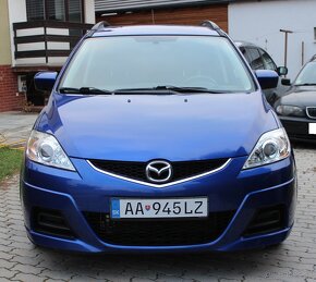 • MAZDA 5 1.8i, 85 kW, 5-st. manuál, 7-miest, r.v. 2009 • - 2