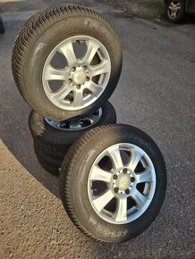 R15" zimní 5x114,3 6,jx15 et45 pneu 195/65 r15 90% - 2