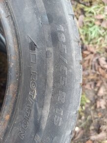 Predám zimné gumy 185/65 R15 - 2