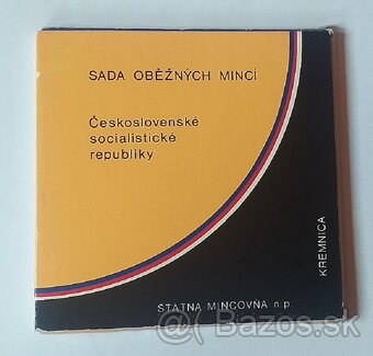 ČSSR sada mincí 1989 - 2