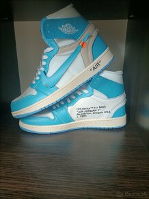 Nike air jordan 1 off white (university blue) - 2