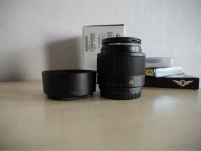 Panasonic Lumix G 25mm f/1.7 ASPH. Čierny + filtre - 2