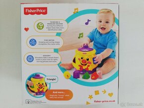 Fisher Price Anglicky Hovoriaci Hrniec 6-36m Vkladacka4tvary - 2