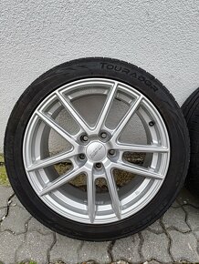 5x112 r17 7,5j ET35 Anzio a letne pneu 225/45 - 2