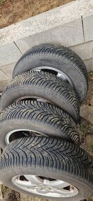 Zimná sada 5x100 R15. Pneu 195/65 R15 - 2