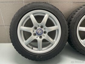 Disky Mercedes 7 J x 16 + pneumatiky 205/55 R16  zimne - 2