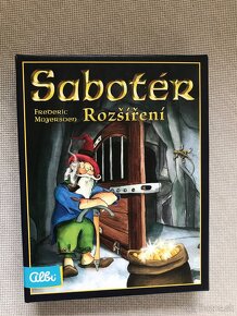 Saboter a rozsirenie spolocenska hra - 2