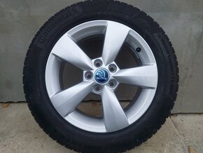 Nový zimný komplet 15" original ŠKODA RAPID, FABIA III - 2