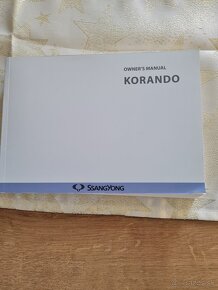 Návod k obsluhe Ssangyong Korando - 2