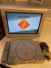 Playstation 1 + Sony TV - Retro Set - 2