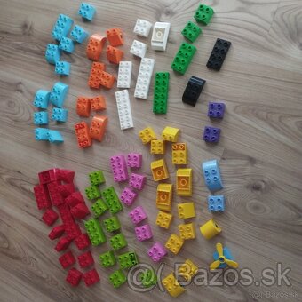 Lego duplo vláčik + kocky - 2