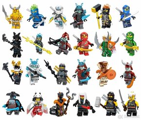 Figurky Ninjago (24ks) typ lego 2 - nove, nehrane - 2