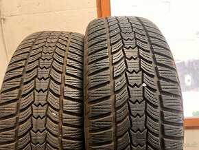 Predam 2 kusy zimnych pneu sava eskimo hp2 215/55 R16 7,2mm - 2