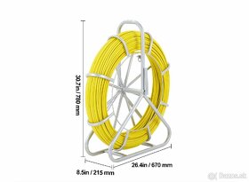 Naťahovacie pero sklolaminátové v stojánek 7,9 mm - 150m - 2