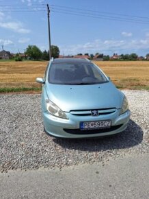 Predám Peugeot 307 SW 1,6 benzín 2004 142tisic km - 2