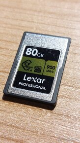 Predam CFexpress kartu Lexar typ A 80 GB s citackou - 2