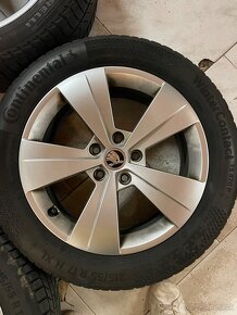 Original elektrony skoda TRITON 5x112 r17 superb3 - 2