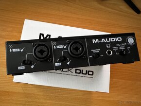 Externá zvuková karta M-Audio M-Track Duo USB - 2