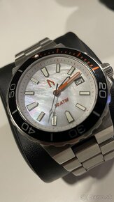 The Ugly Watch co. 300m Diver White MOP - 2